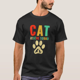 Animal Shelter Cat Rescue Squad T-Shirt