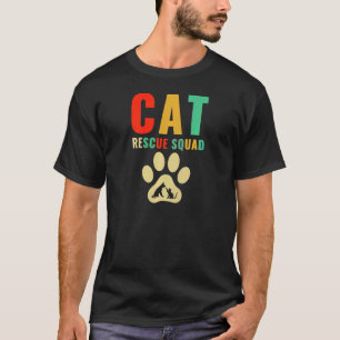 Animal Shelter Cat Rescue Squad   T-Shirt