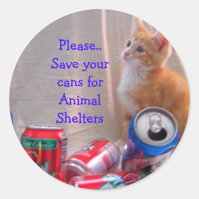 animal shelter stickers (Front)