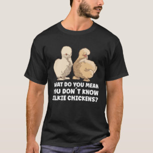 Animal Silkie Chicken Mom Chinese Silk Chicken T-Shirt