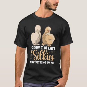 Animal Silkie Chicken Silky Farmer 1 T-Shirt