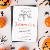Animal Skeletons Halloween Party