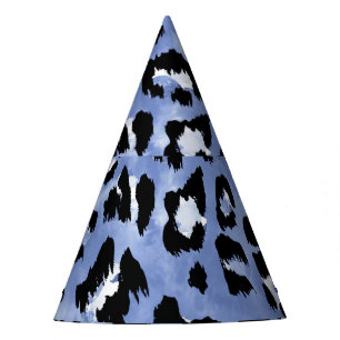 Animal Skin Allure: Watercolor Leopard Party Hat