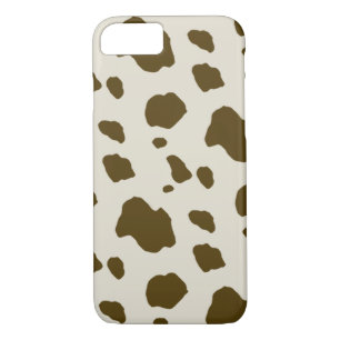 Animal Skin Brown Cow Spots iPhone 8/7 Case