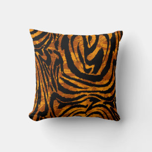 Animal Skin Pattern. The fabric Abstract with Tige Cushion