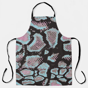 Animal skin pattern, vintage design. apron