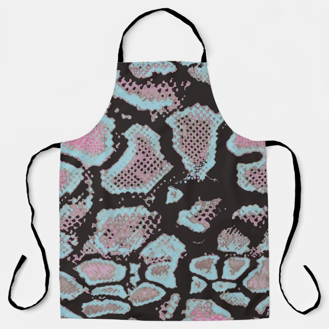 Animal skin pattern, vintage design. apron (Front)