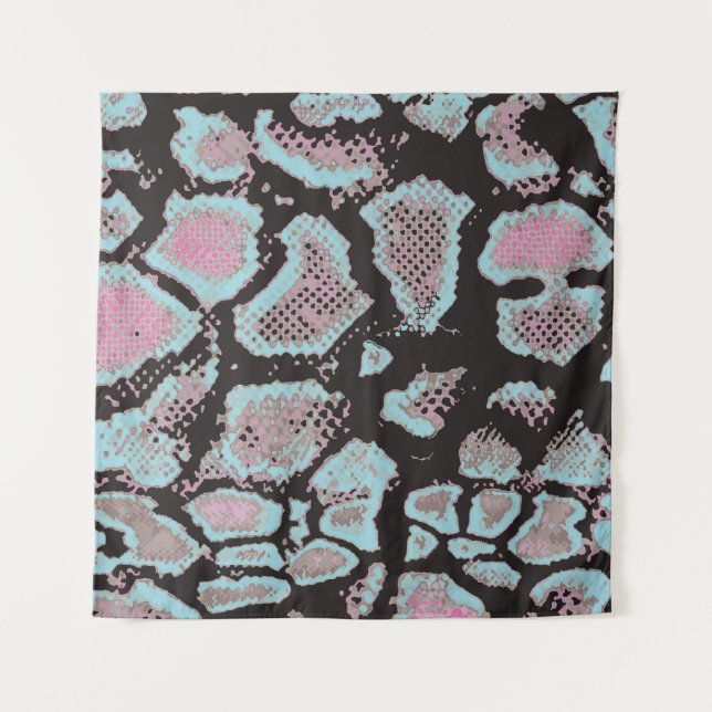 Animal skin pattern, vintage design. tapestry (Front)