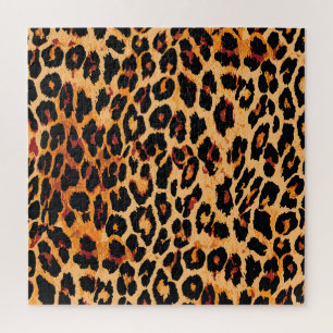 Animal Skin: Vintage Fabric Design Jigsaw Puzzle