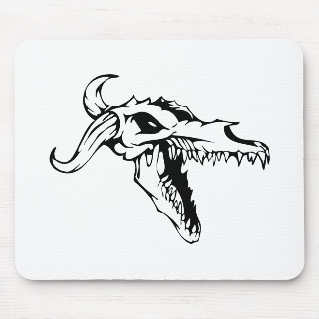 Animal Skull Mouse Mat (Front)