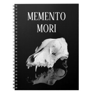 Animal skull notebook
