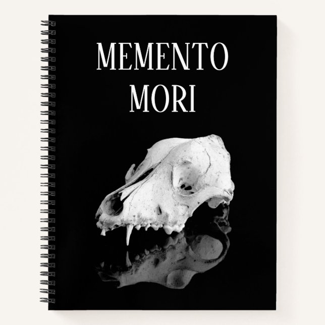 Animal skull notebook (Front)
