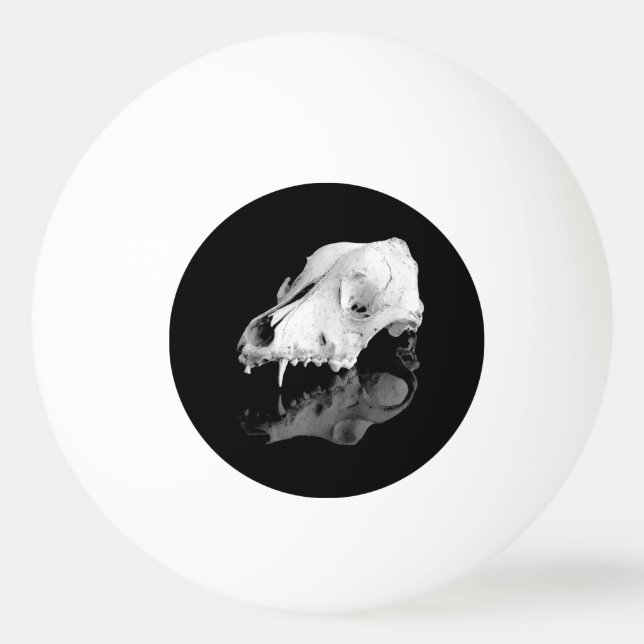 Animal skull ping pong ball (Front)