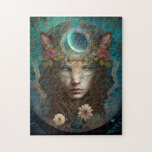 Animal Spirit Mystical Fantasy Art Jigsaw Puzzle