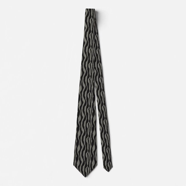 Animal Striped Ties For Men (Front)