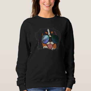 Animal Sunglasses Pet Cool Bernese Mountain Dog Sweatshirt