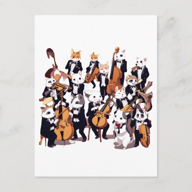 Animal Symphony Postcard (Front)