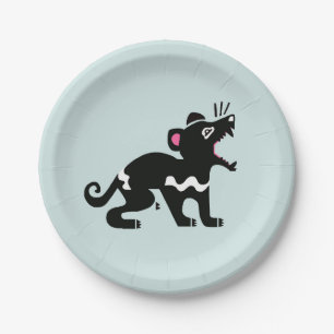 Animal - Tasmanian DEVIL- Australia - Party Paper Plate