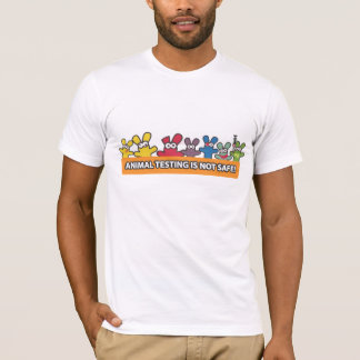Animal testing is Not Safe T-Shirt