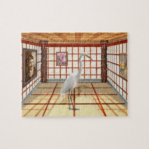 Animal - The Egret Jigsaw Puzzle