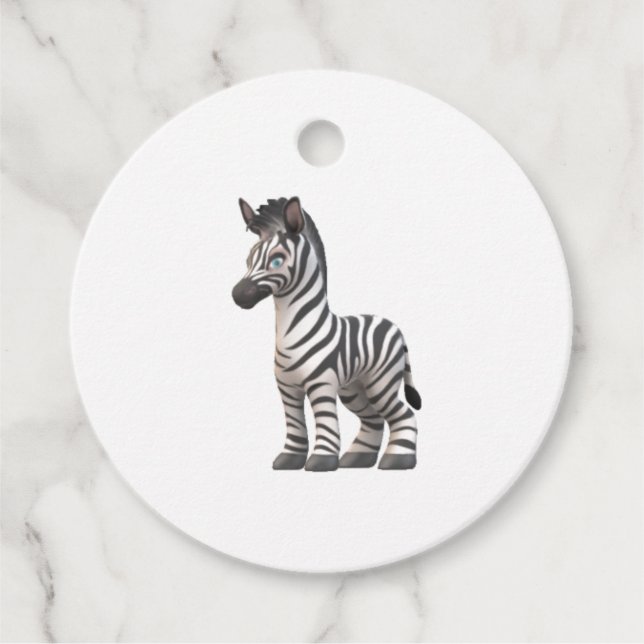 Animal Themed  Favour Tags (Front)