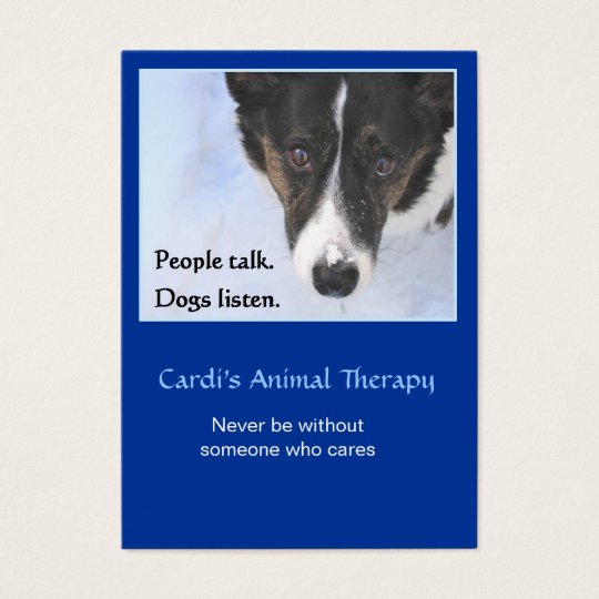 Animal Therapy Business Card