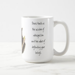 Animal Totem, Bears Nature, Spirit Guide Coffee Mug