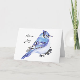 Animal Totem Blue Jay Inspirational Nature Guide Card