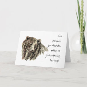 Animal Totem, Spiritual, Inspiration Encouragement Card