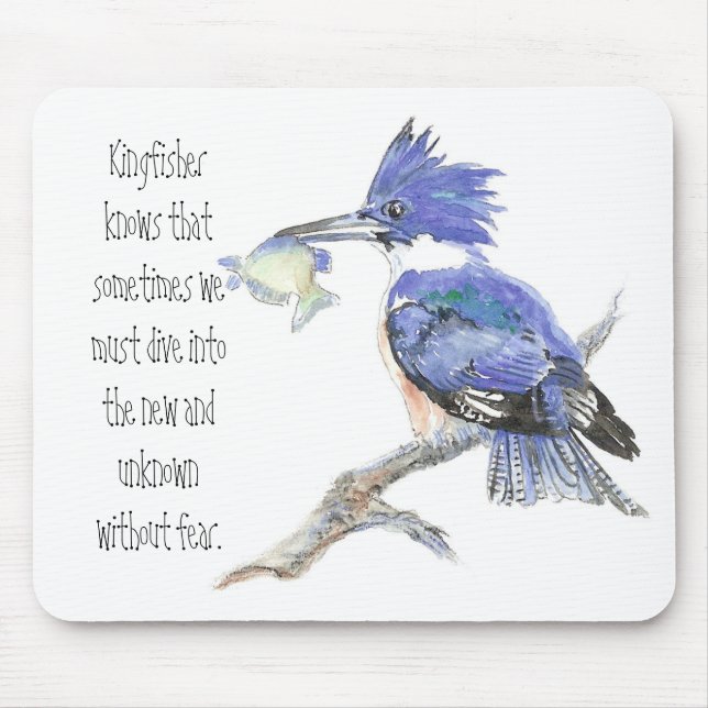Animal Totem, Spiritual, Inspiration Encouragement Mouse Mat (Front)
