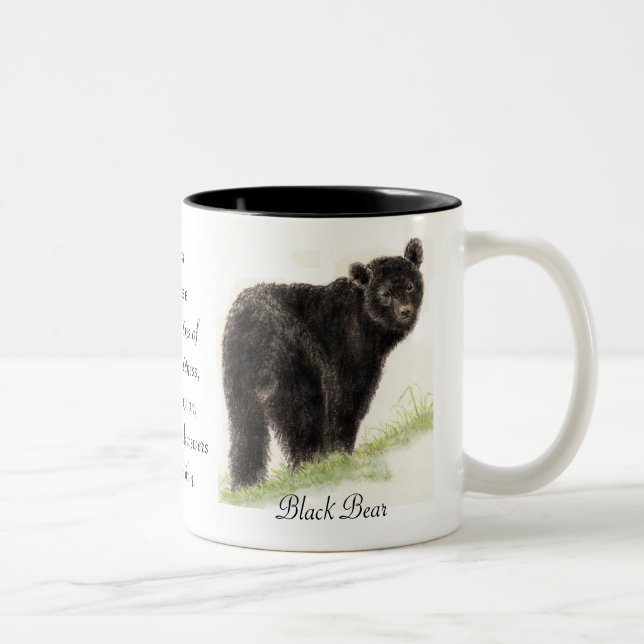 Animal Totem, Spiritual, Inspiration Encouragement Two-Tone Coffee Mug (Right)