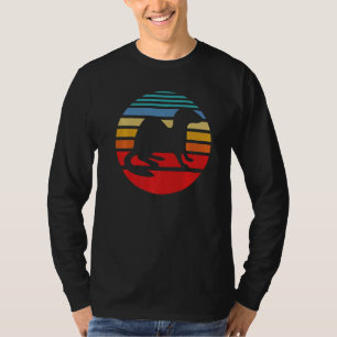 Animal Weasel Ferret Owner Vintage Sunset Ferret T-Shirt