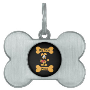 Animal Welfare and protection gifts Two-Tone Coffe Pet ID Tag