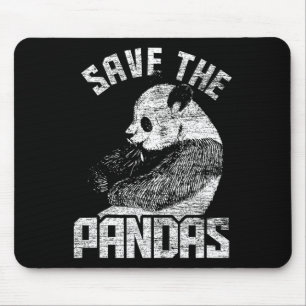 Animal Welfare Bear Earth Day Save The Panda Mouse Mat