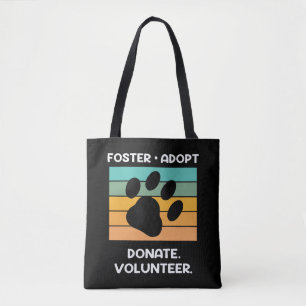 Animal Welfare Volunteer Tote Bag