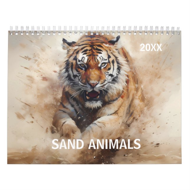Animal Wildlife Safari Woodland art Calendar (Cover)