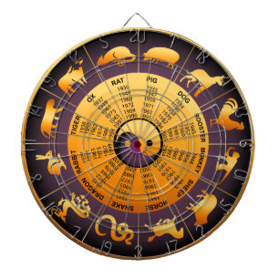 Animal Yin Yang Dartboard