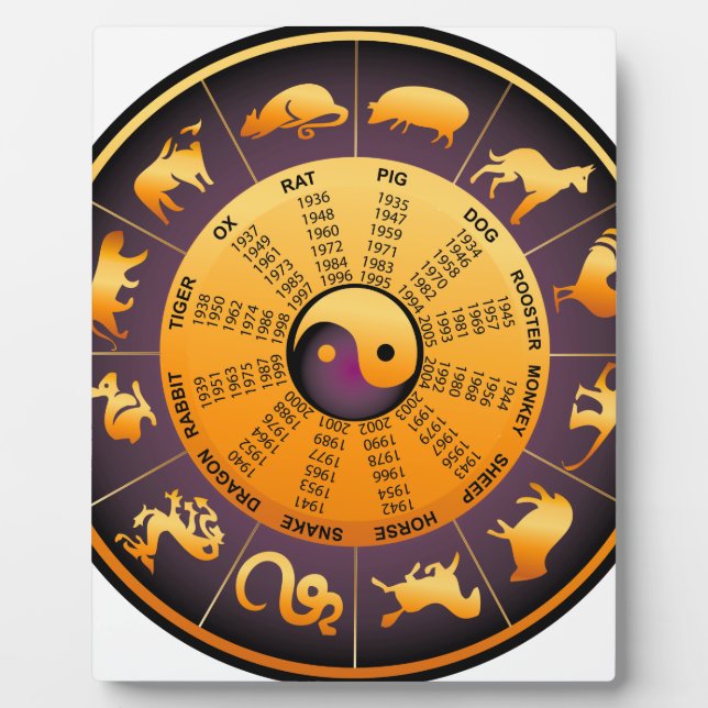 Animal Yin Yang Plaque (Front)