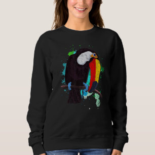 Animal Zoo Animal Bird Colourful Toucan 1 Sweatshirt