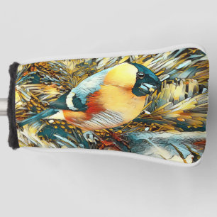AnimalArt_Bird_006_Bullfinch Golf Head Cover