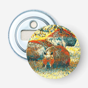 AnimalArt_Capybara_004 Bottle Opener