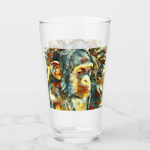 AnimalArt_Chimpanzee_012 Glass