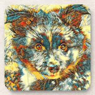 AnimalArt_Dog_008 Coaster
