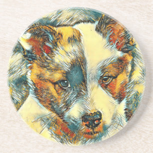 AnimalArt_Dog_013 Coaster