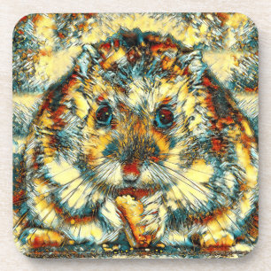 AnimalArt_Hamster_001 Coaster
