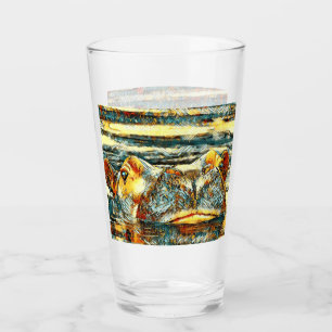 AnimalArt_Hippo_001 Glass
