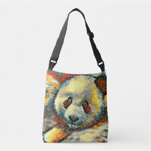 AnimalArt_Panda_001 Crossbody Bag