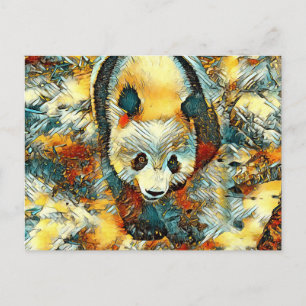 AnimalArt_Panda_006 Postcard