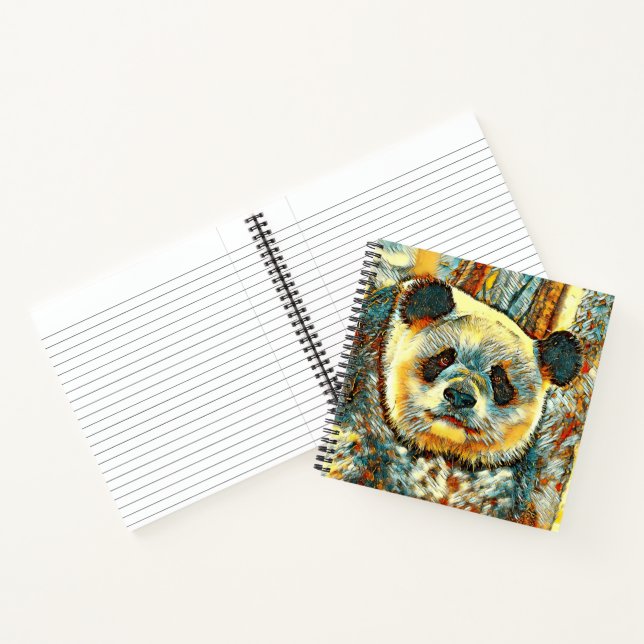 AnimalArt_Panda_014 Notebook (Inside)