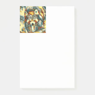 AnimalArt_RedPanda_002 Post-it Notes